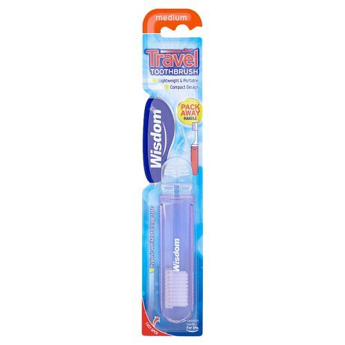 WISDOM TRAVEL TOOTHBRUSH MEDIUM