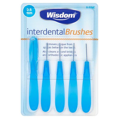 WISDOM INTERDENTAL BRUSH 0.6MM BLUE 5S - (SL)