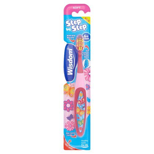 WISDOM STEP BY STEP 6+ TOOTHBRUSH (KIDS)