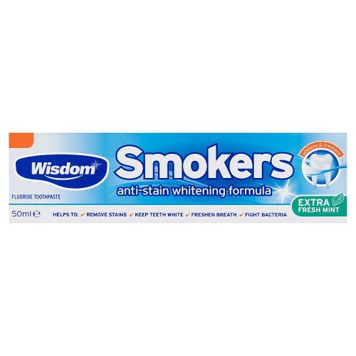 WISDOM SMOKERS TOOTHPASTE 50ML