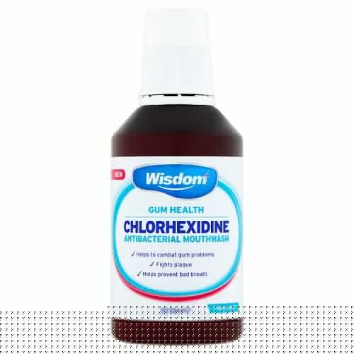 WISDOM CHLORHEXIDINE ALCOHOL MINT M/WASH 300ML