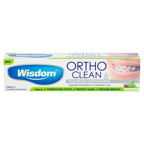 WISDOM ORTHOCLEAN TOOTHPASTE 100ML 08.10.23