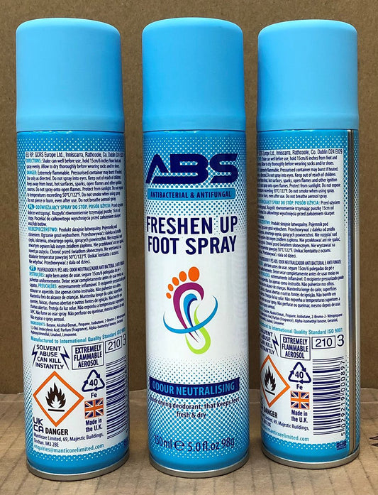 ABS FOOT SPRAY 150ML