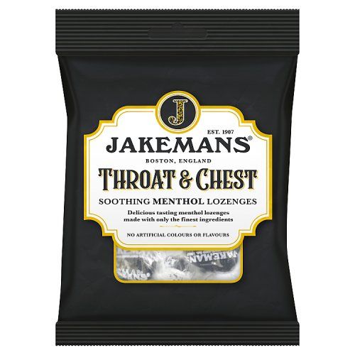 JAKEMANS THROAT & CHEST 160G 10 PACK