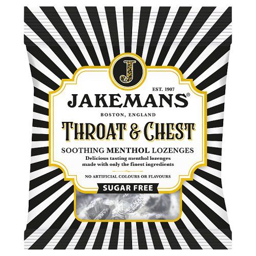 JAKEMANS THROAT & CHEST 50G BAG SUGAR FREE
