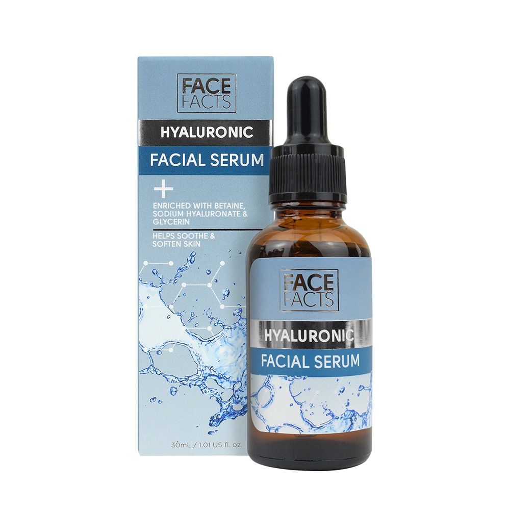 FACE FACTS FACE SERUM 30ML HYALURONIC