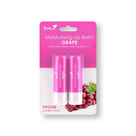 PRETTY MOISTURISING LIP BALM - GRAPE