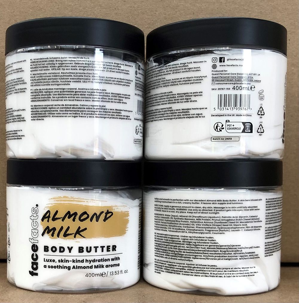 FACE FACTS BODY BUTTER Ð ALMOND MILK