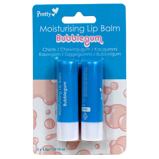 PRETTY MOISTURISING LIP BALM - KIDS BUBBLEGUM