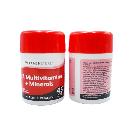 VITAMIN STORE A-Z MULTI VIT + MINERALS  02/27