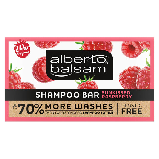 ALBERTO BALSAM SHAMPOO BAR RASPBERRY