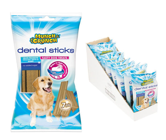 MUNCH & CRUNCH DENTAL STICKS 7PK