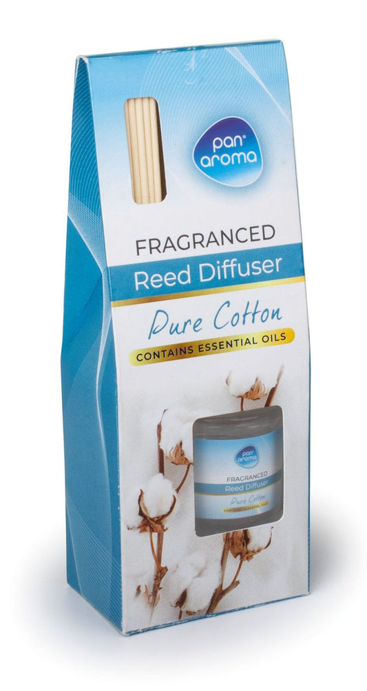 PAN AROMA 30ML REED DIFFUSER - PURE COTTON