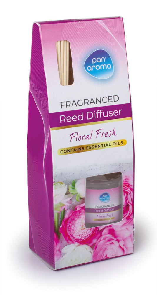 PAN AROMA 30ML REED DIFFUSER - FLORAL FRESH
