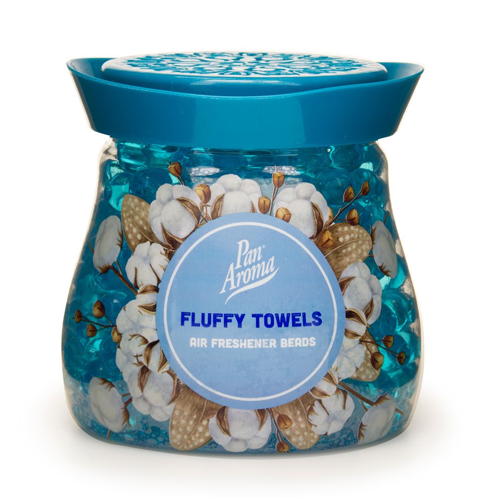 PAN AROMA AIR FRESHENER BEADS FLUFFY TOWELS 280G