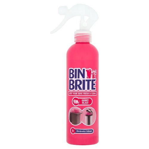 BIN BRITE BIN ODOUR NEUTRALISER SPRAY BERRY BLAST 400ML