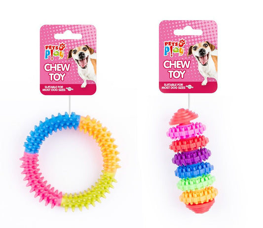 PETS PLAY CHEW TOYS ASSORTED