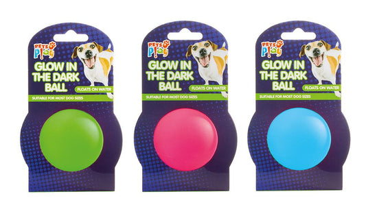 PETS PLAY GLOW IN THE DARK PET TOY