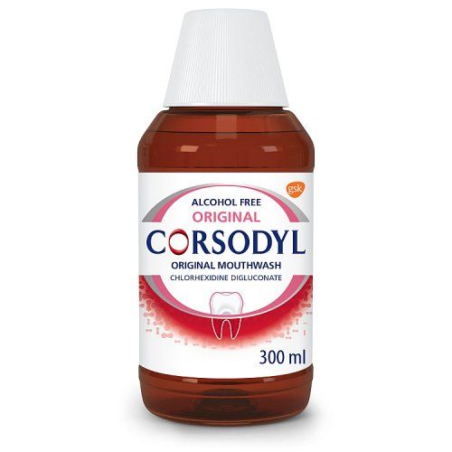 CORSODYL M/WASH 300ML ORIGINAL ALCOHOL FREE