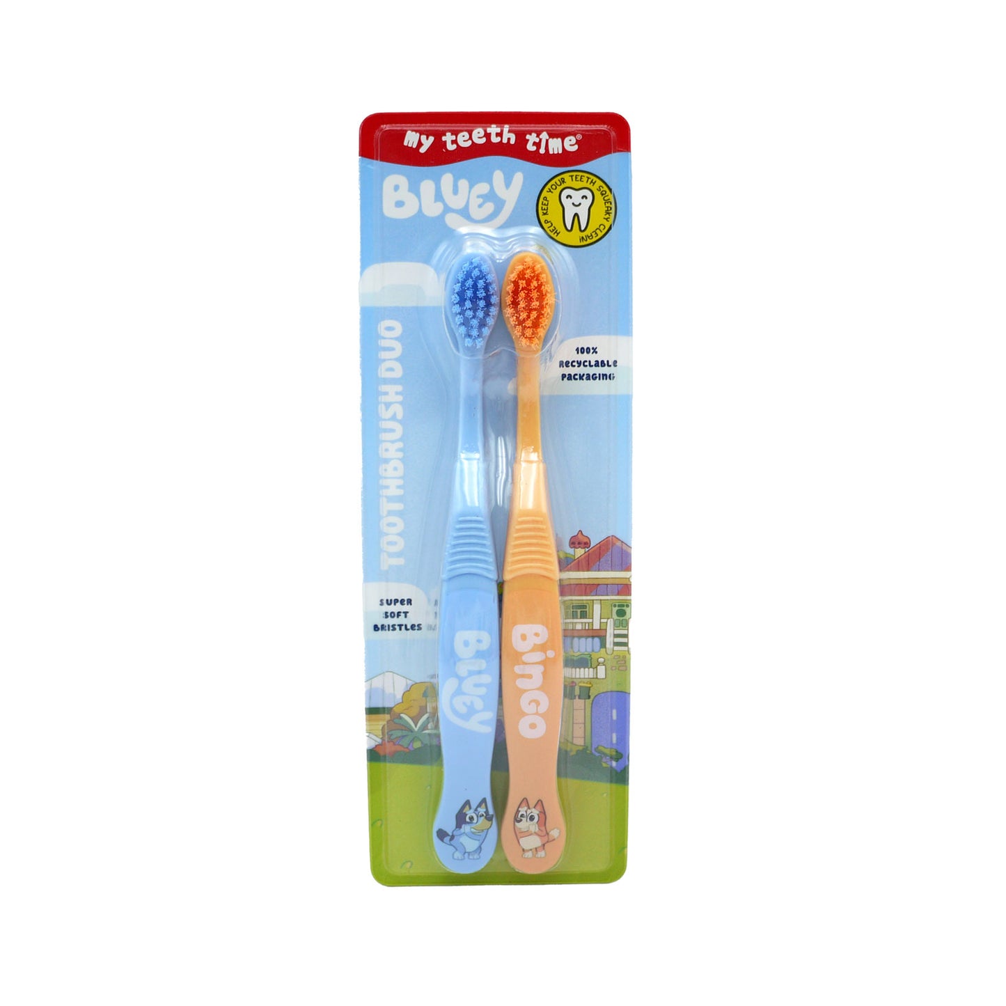 BLUEY TOOTHBRUSH DUO