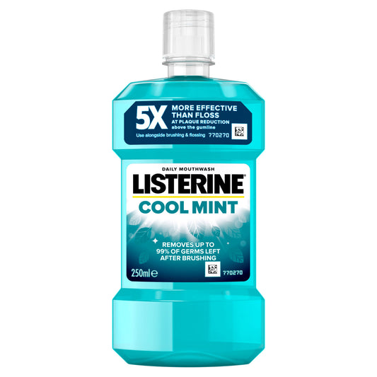 LISTERINE M/WASH 250ML COOLMINT