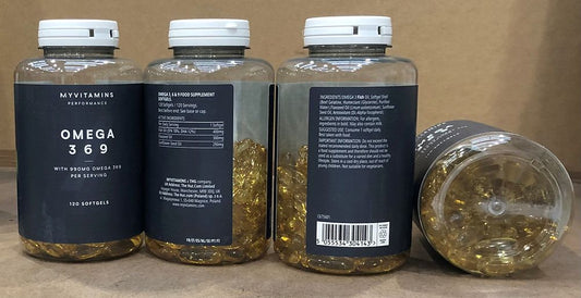 MYVITAMINS OMEGA 3 6 9 1000MG - 120 TABS