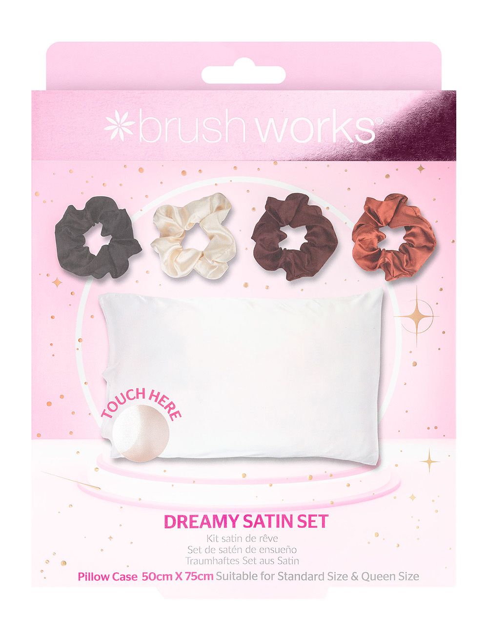 BRUSHWORKS DREAMY SATIN SET