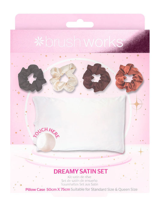 BRUSHWORKS DREAMY SATIN SET