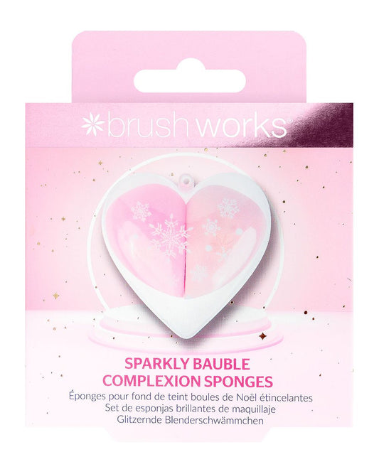 BRUSHWORKS SPARKLY BAUBLE COMPLEXION SPONGES