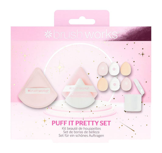 BRUSHWORKS PUFF IT PRETTY SET
