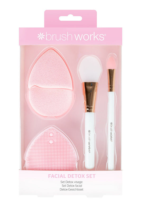 BRUSHWORKS FACIAL DETOX SET