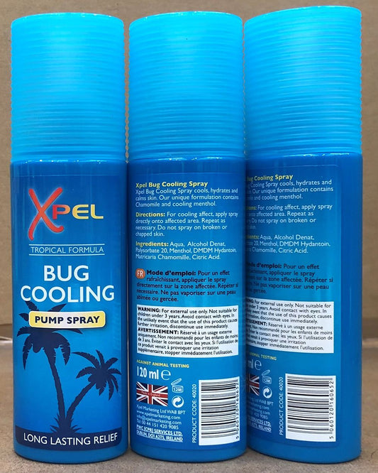 XPEL SPRAY 120ML BITE & STING PUMP
