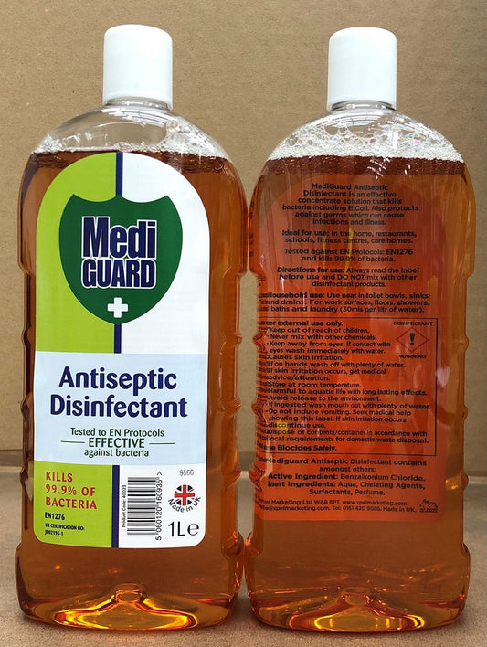 XPEL MEDIGUARD ANTISEPTIC DISINFECTANT 1LTR
