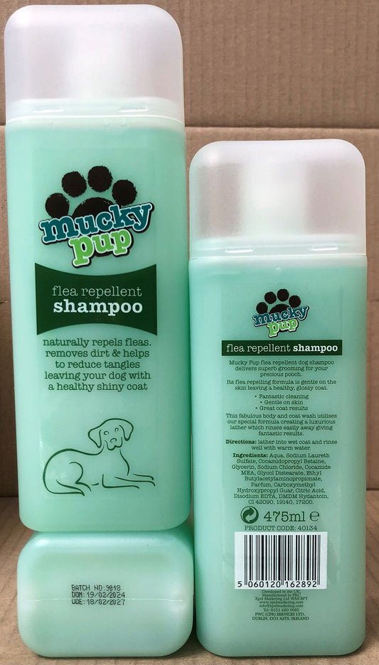 XPEL MUCKY PUP FLEA REPELLENT SHAMPOO 475ML