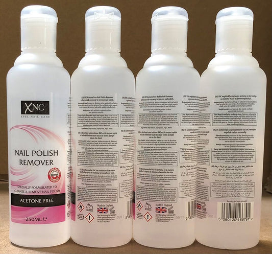 XPEL XNC N/POLISH REMOVER 250ML ACETONE FREE