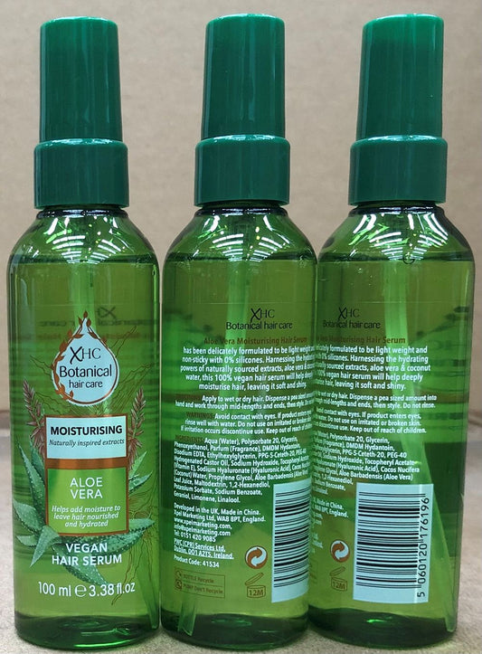 XPEL BOTANICAL ALOE VERA HAIR SERUM 100ML
