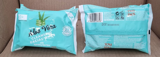 XPEL ALOE VERA FACIAL  WIPES TWIN PACK