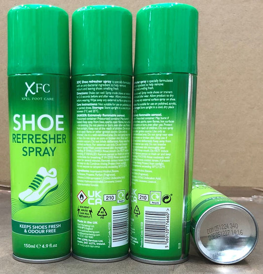 XPEL ODOUR CONTROL SHOE SPRAY 150ML