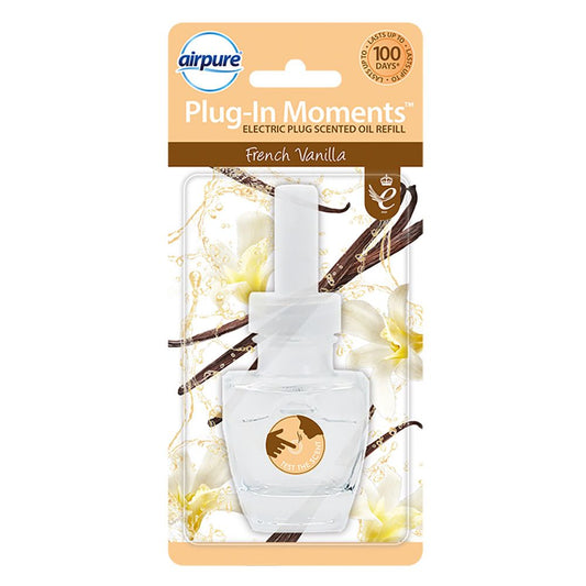 AIRPURE PLUG-IN MOMENTS 20ML REFILL SOFT VANILLA