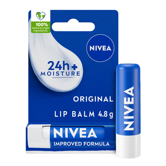 NIVEA LIP BALM 5ML ORIGINAL CARE (NEW PACK)
