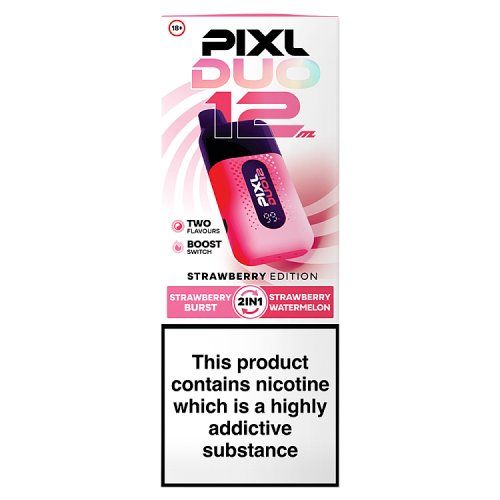 PLXL DUO 12 20MG STRAWBERRY EDITION STRAWBERRY BURST + STRAWBERRY WATERMELONWET KIT  20MG/1.1 OHMS