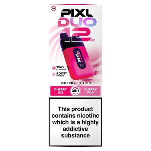 PLXL DUO 12 20MG CHERRY EDITON CHERRY ICE + CHERRY POP WET KIT  20MG/1.1 OHMS