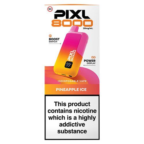 PIXL 8000 20MG PINEAPPLE ICE 20MG