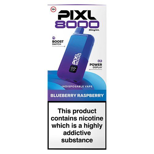 PIXL 8000 20MG BLUEBERRY RASPBERRY 20MG
