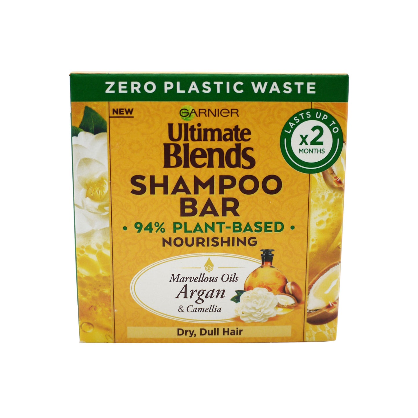 GARNIER ULTIMATE BLENDS SHAMPOO BAR ARGAN OIL