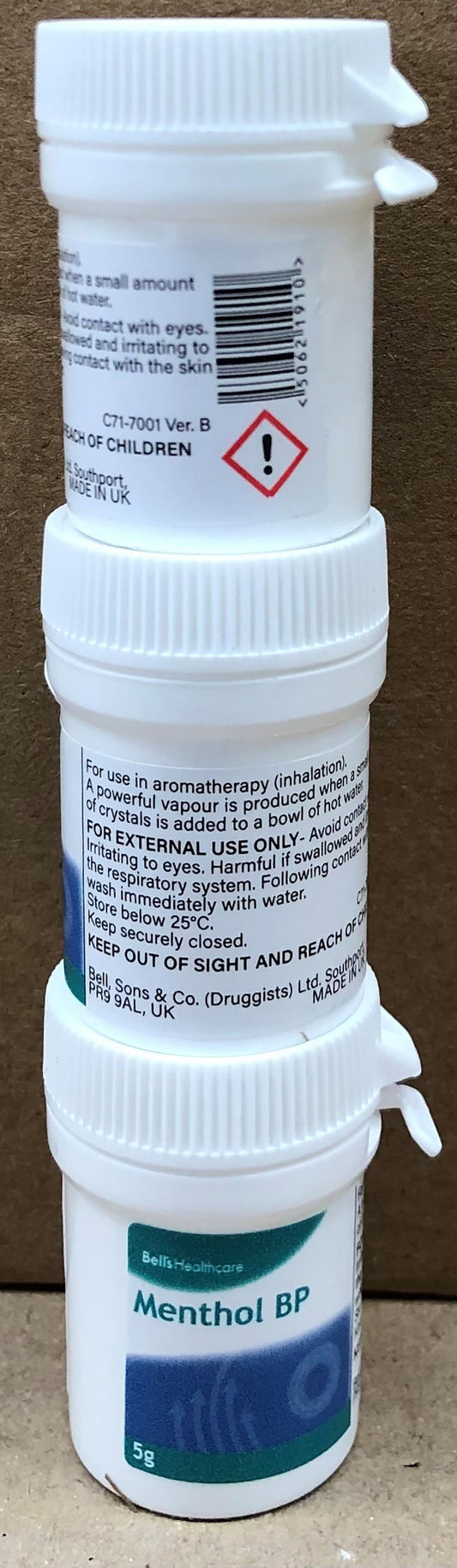 BELLS MENTHOL CRYSTALS 5GM