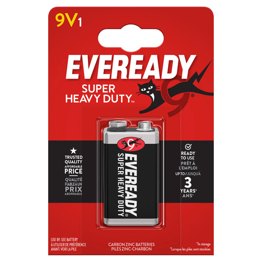 EVEREADY SUPER BATTERIES ZINC (R) 10/26