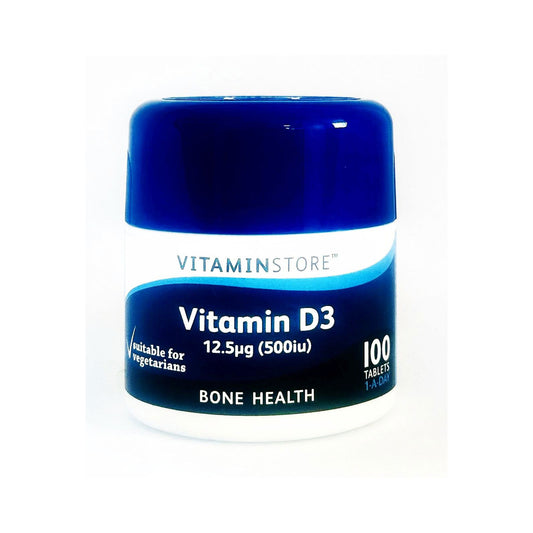 VITAMIN STORE VITAMIN D3 12.5UG TABLETS 06/27