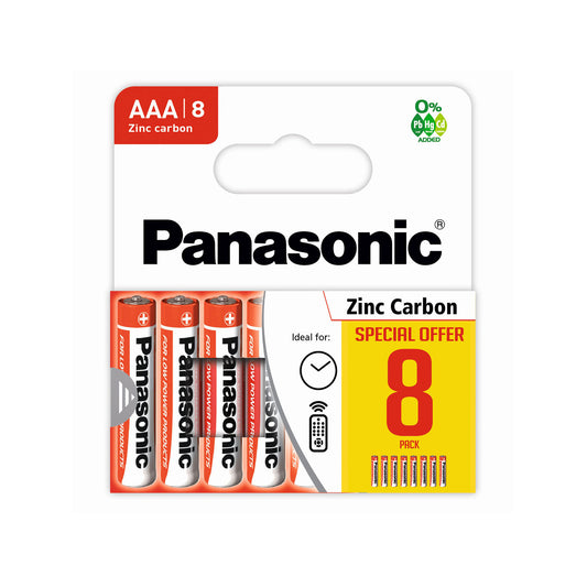 PANASONIC BATTERIES ZINC AAA 11/27 (R)