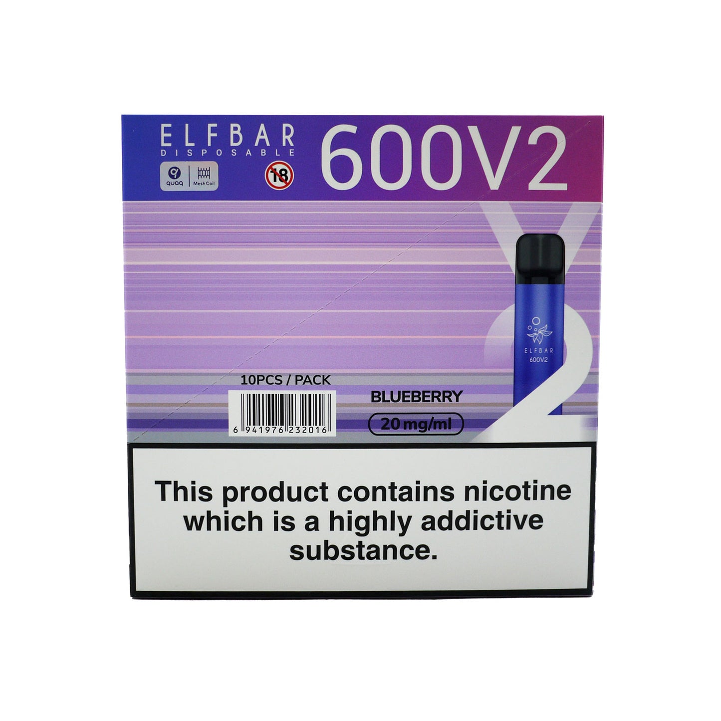 ELFBAR V2 BLUEBERRY(D) 26/05/25
